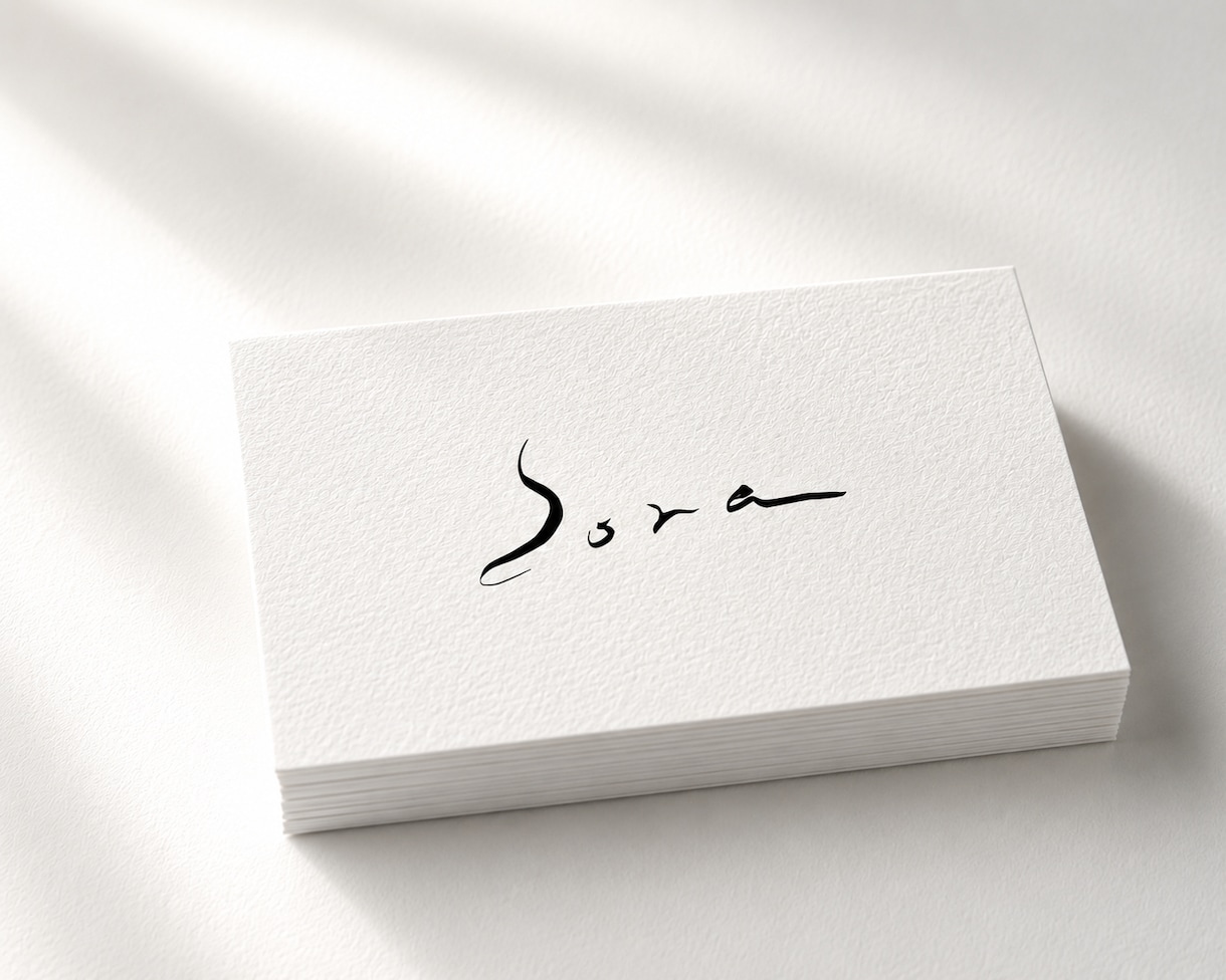 洗練されたシンプルな手書きロゴを制作いたします イメージに合わせて丁寧にデザインいたします　商用込み◎ イメージ2