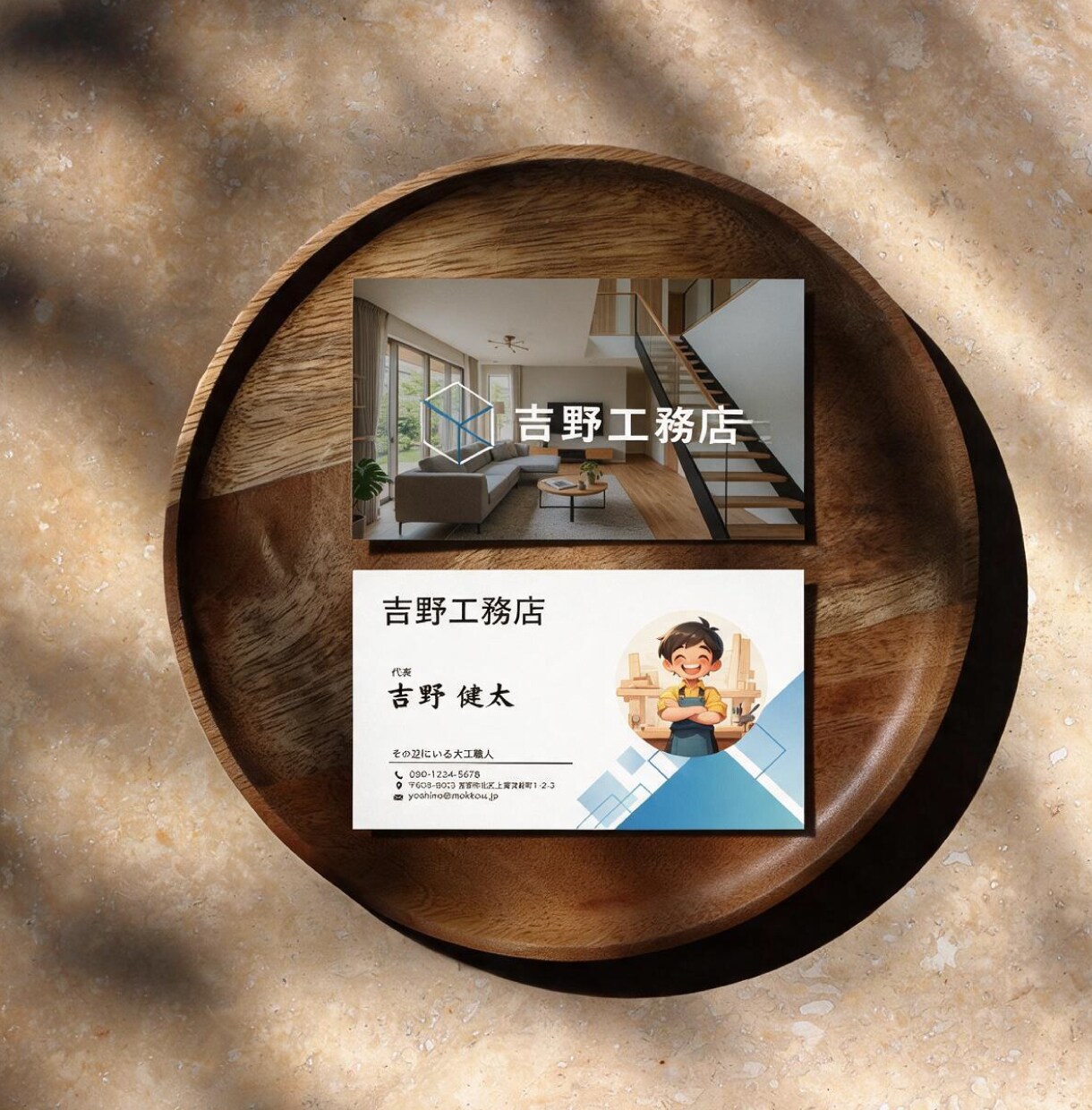 開業・独立向けの名刺・ショップカード作ります 先着5名様限定で格安で制作します！ イメージ3