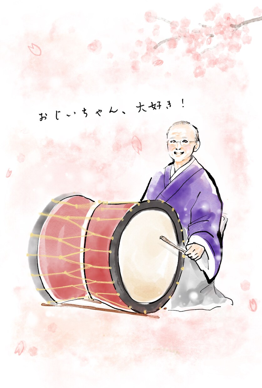 水彩画風✨心温まる優しい似顔絵をお描きします 結婚記念日、誕生日、還暦祝い、ウェルカムボード、プレゼント等 イメージ10