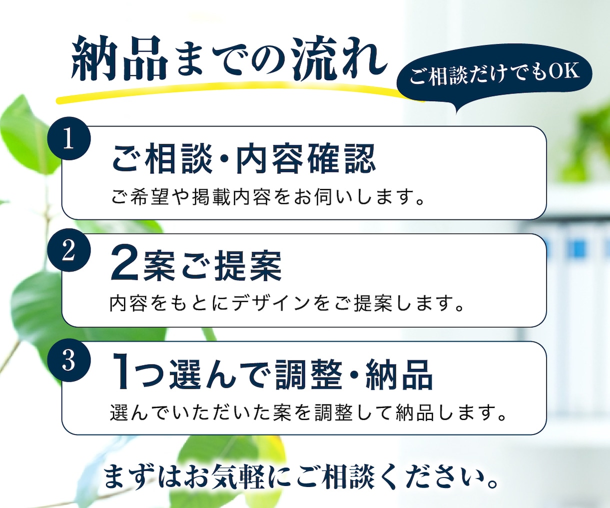 家族葬バナーを見やすく伝わるデザインで制作します 葬儀社向け｜シニア世代にも見やすく丁寧に制作します イメージ10