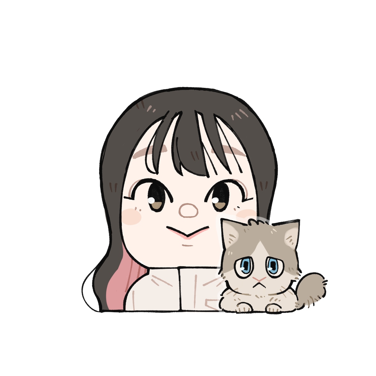 シンプルで｢似てる｣×｢かわいい｣似顔絵を描きます シンプルで使いやすく、かわいい似顔絵を描きます！ イメージ1