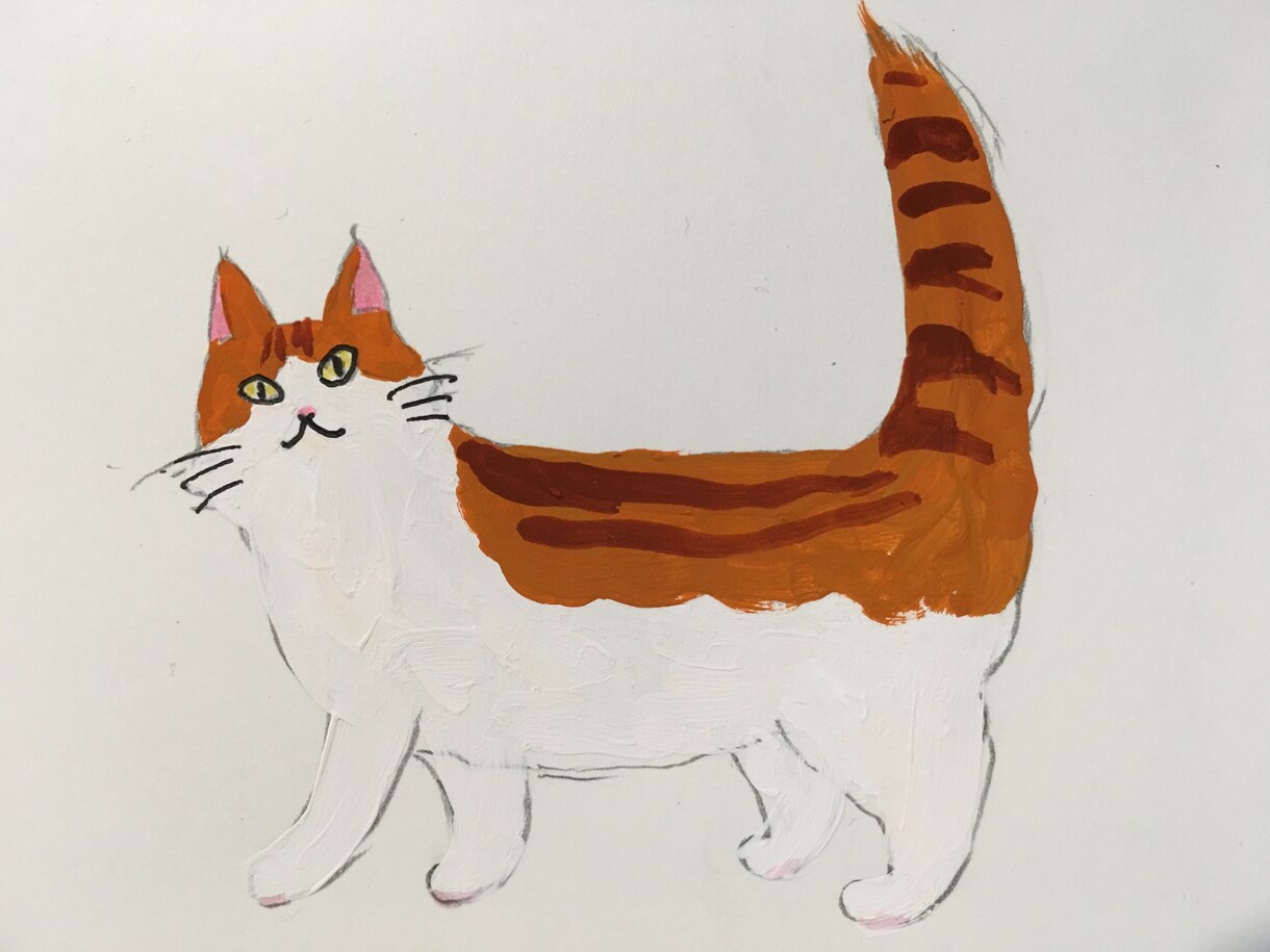 猫ちゃんのイラスト描きます あなたの愛猫をちょっとオシャレなイラストにいたします！ イメージ2