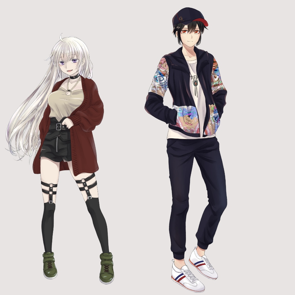 立ち絵制作依頼承ります TRPGや同人ゲーム向けの立ち絵イラストを描きます。 イメージ5