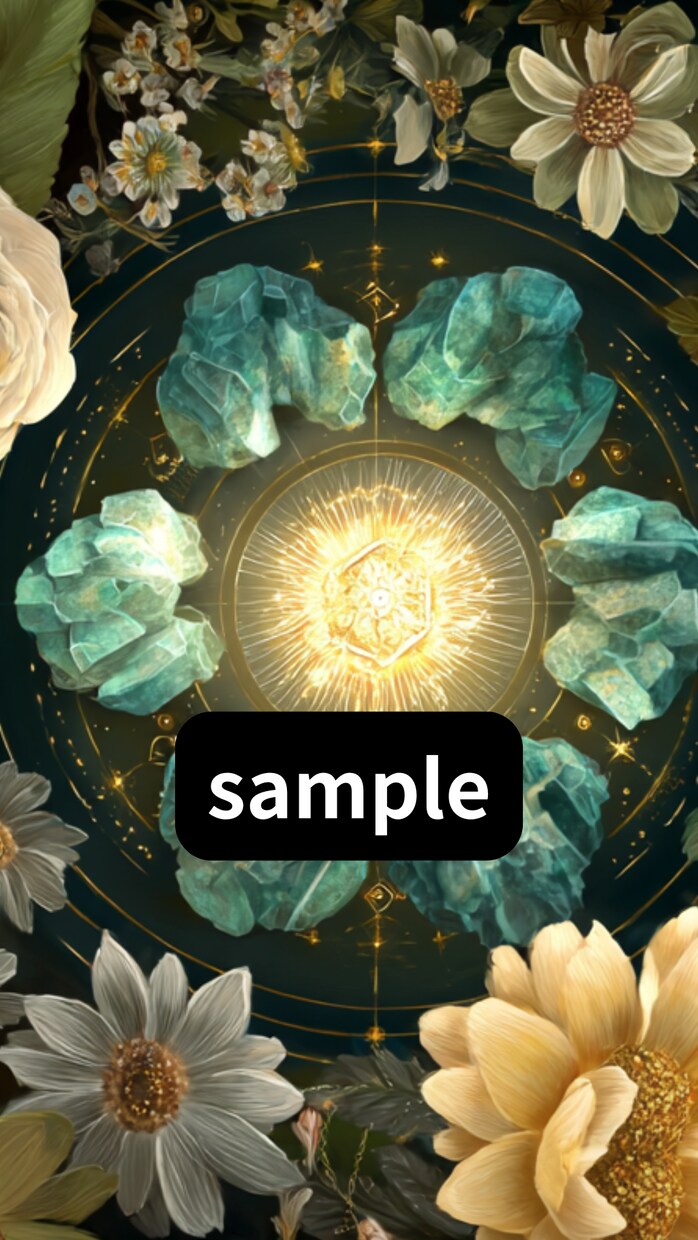 開運オリジナル待ち受け画像を作成します あなたの運気に合わせた開運花曼荼羅の待ち受け画像作成 イメージ5