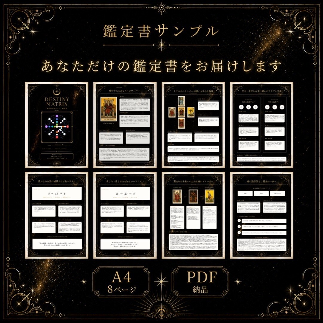 Destiny Matrixで本質を読み解きます 生年月日から読み解く、海外で注目の自己分析メソッド！ イメージ3