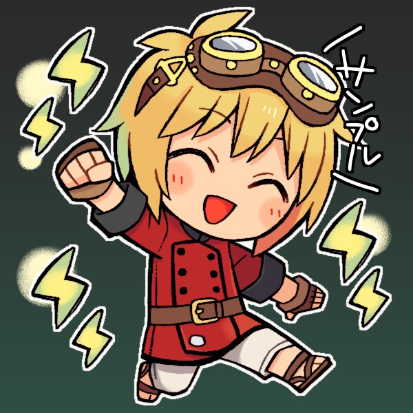 ちびキャラ全身イラスト描きます 丸っこいデフォルメキャラのイラストを描きます。 イメージ3
