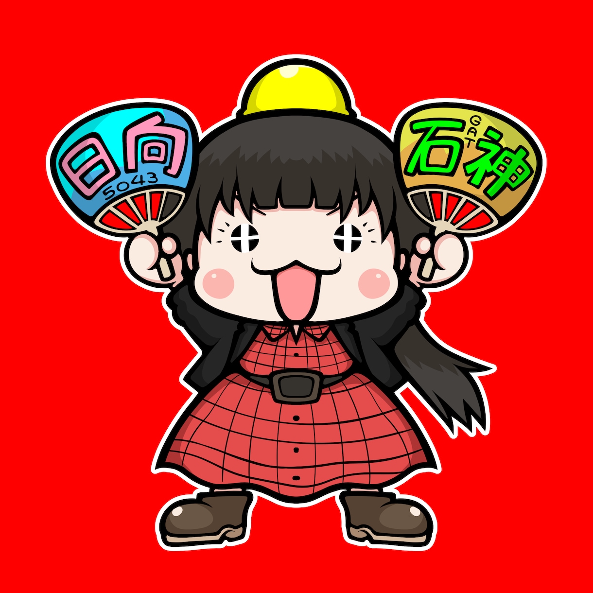 アイコンに最適！ポップ/ストリートな立ち絵描きます アイコン/ヘッダー以外にも各種イラスト受け付けております！ イメージ8