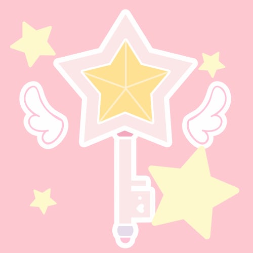 オリジナルの魔女っ子アイテムのイラスト描きます パステルカラーのゆめかわ系アイテム！ イメージ2