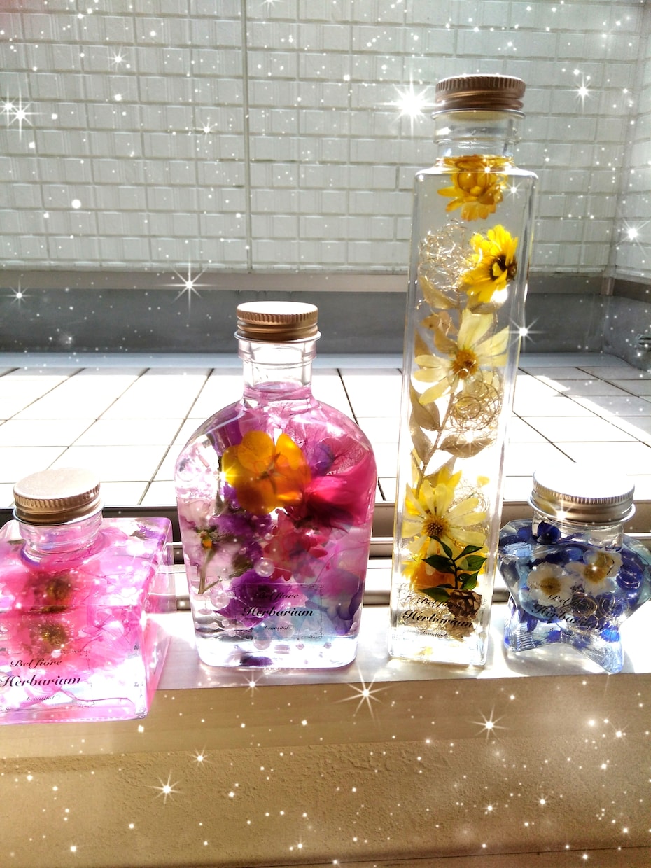 ハーバリウムをオーダー受付ます ご希望のイメージにあったハーバリウムを作成致します！ イメージ1