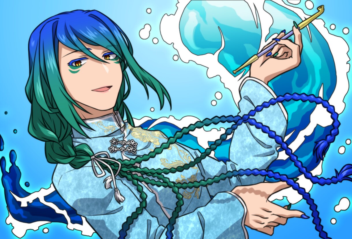 アニメ塗りのイラストを描きます オリジナルイラストのみ受け付けています イメージ4