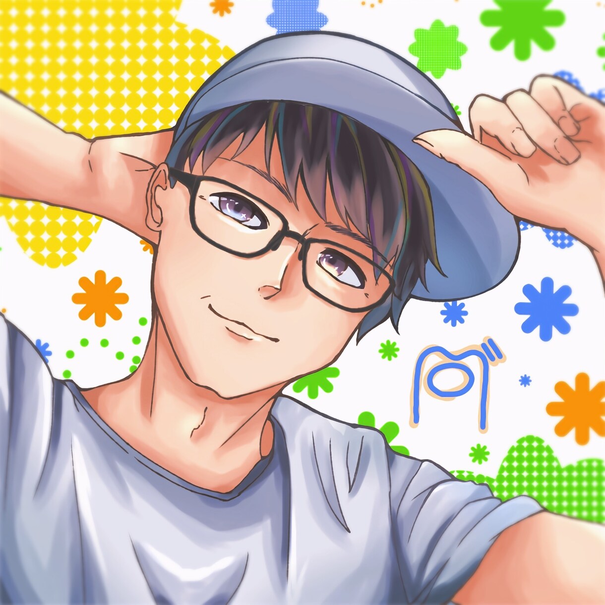 SNSアイコンや歌ってみたなどのイラストを描きます 使いやすく、細部までこだわりたっぷりの作品をお渡しします！ イメージ1