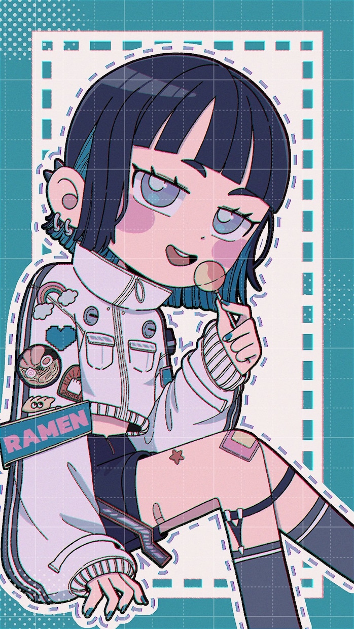 リピ割あり！使いやすくてイケてるイラスト描きます ポップで使いやすいハイブリットイラストいかがですか？ イメージ6
