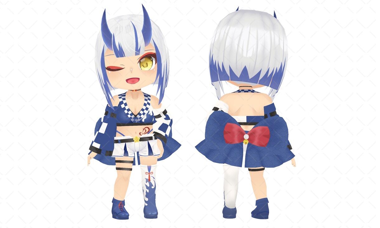 フルスクラッチ3Dモデル制作いたします VTuber活動などにお使いいただけます！ イメージ8