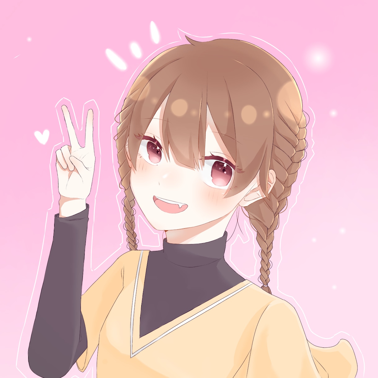 イラスト描きます アイコン、1枚絵などなどなんでも！ イメージ1