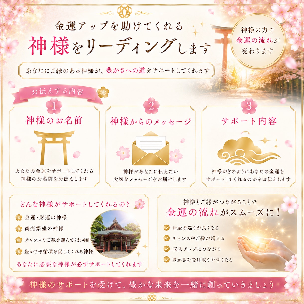 お財布の金運診断と応援してくれる神様をお伝えします あなたのお財布の金運教えます♡ イメージ5