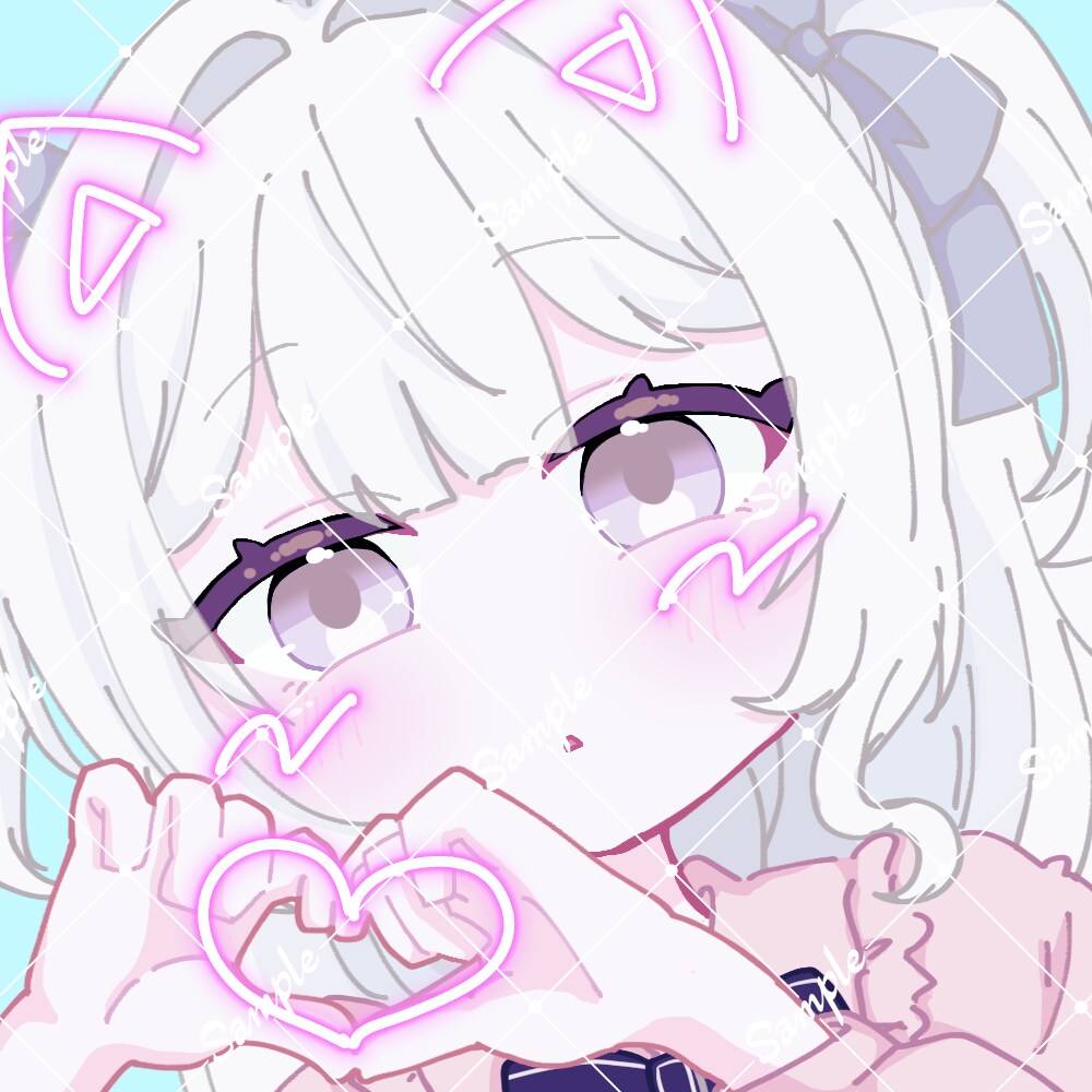 ゆめかわ・やわらか塗りデフォルメアイコン制作します ふんわり雰囲気で可愛く描きます イメージ2