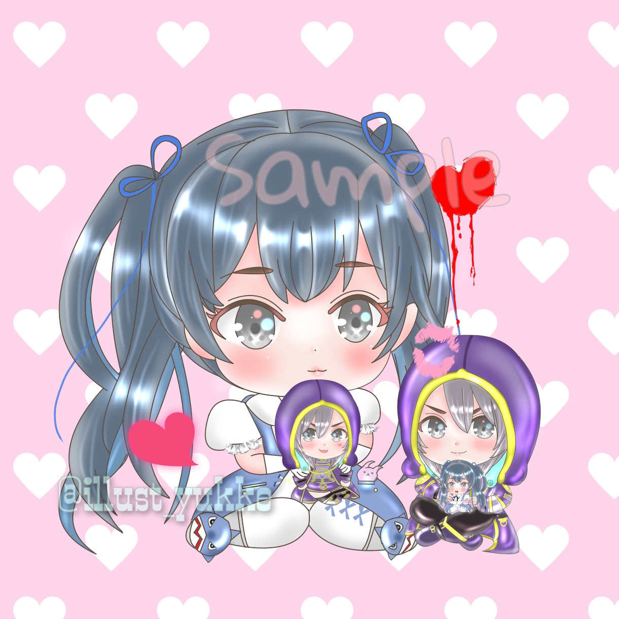 イラストの個別対応プランとなります 目的に応じたイラストを相談して決め対応します イメージ2
