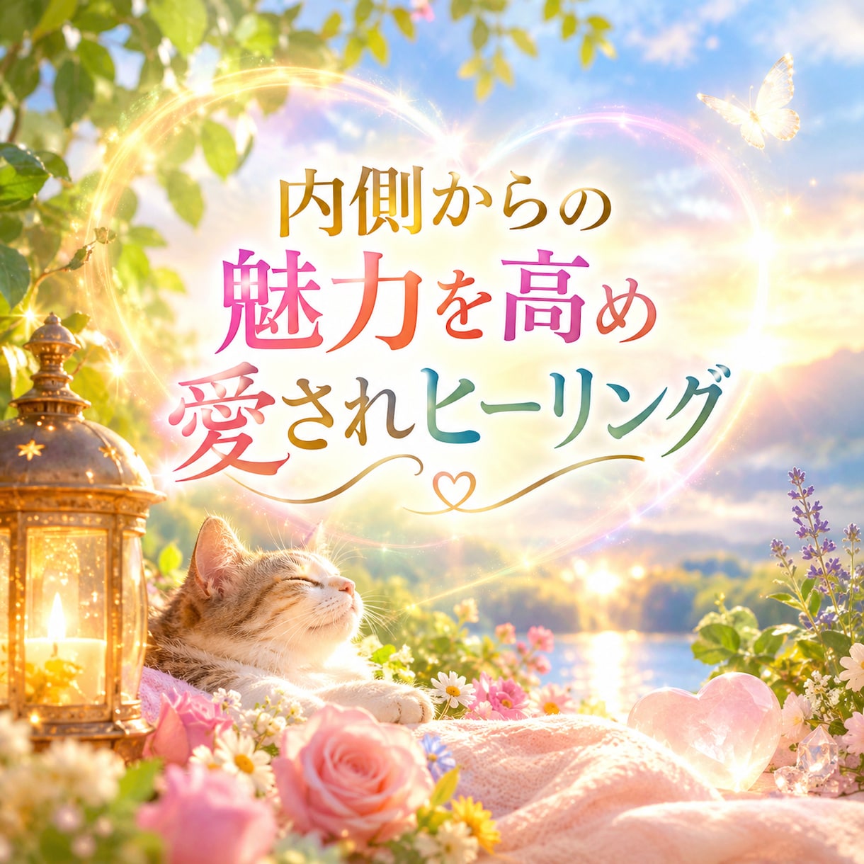 内側からの魅力を高め愛されヒーリング送ります 愛、魅力、幸せ✨今必要なメッセージ付き✨ イメージ1