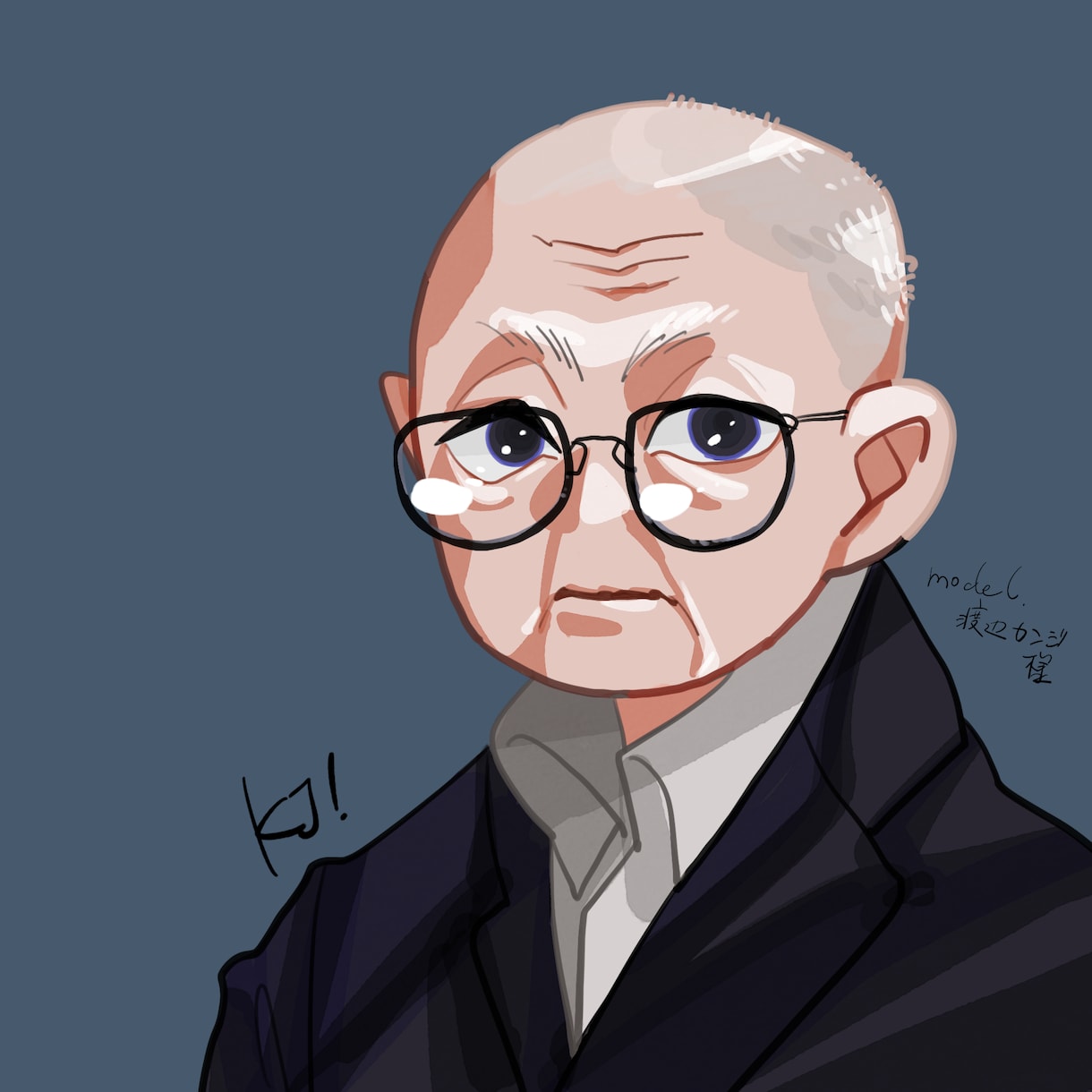 見つめていたくなるアイコン、描きます ちょっとあざとく、ちゃんと似てる。 イメージ4