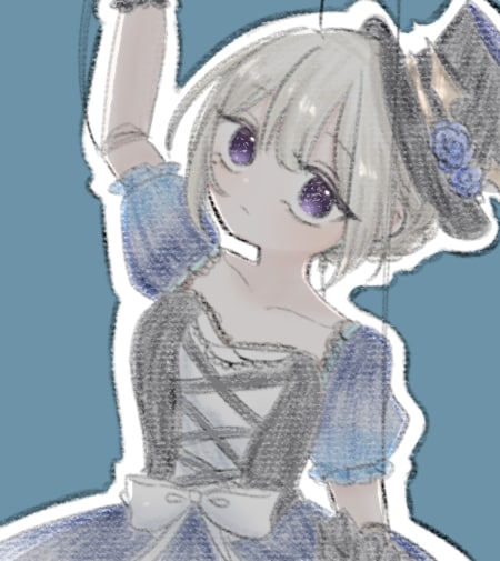 鉛筆風のやわらかいキャライラストを描きます 自分なりに精一杯頑張らせて頂きます……！ イメージ2