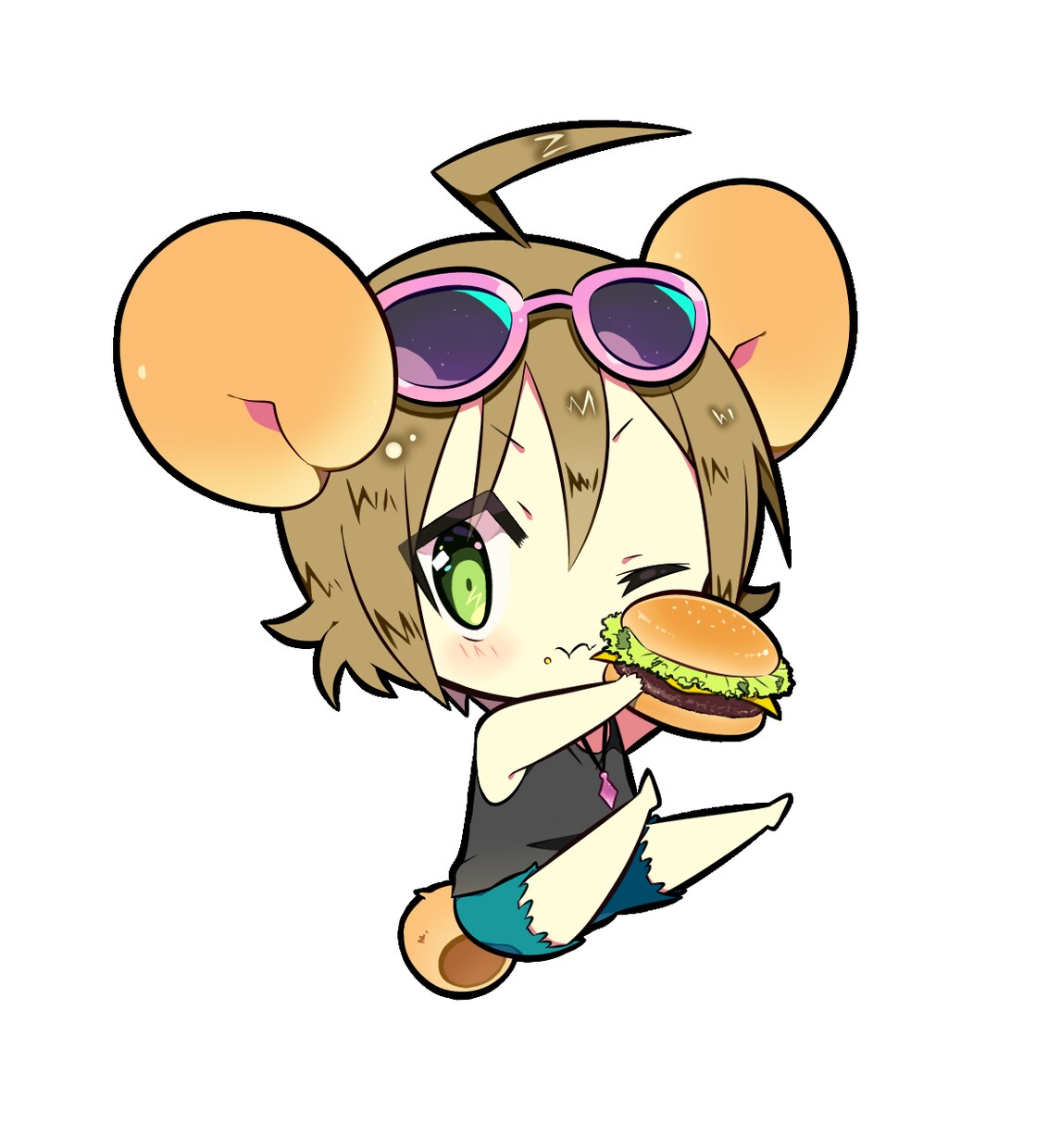 かわいいデフォルメ(全身)イラストお描きします グッズ制作やSNSアイコンなどに♪ イメージ4