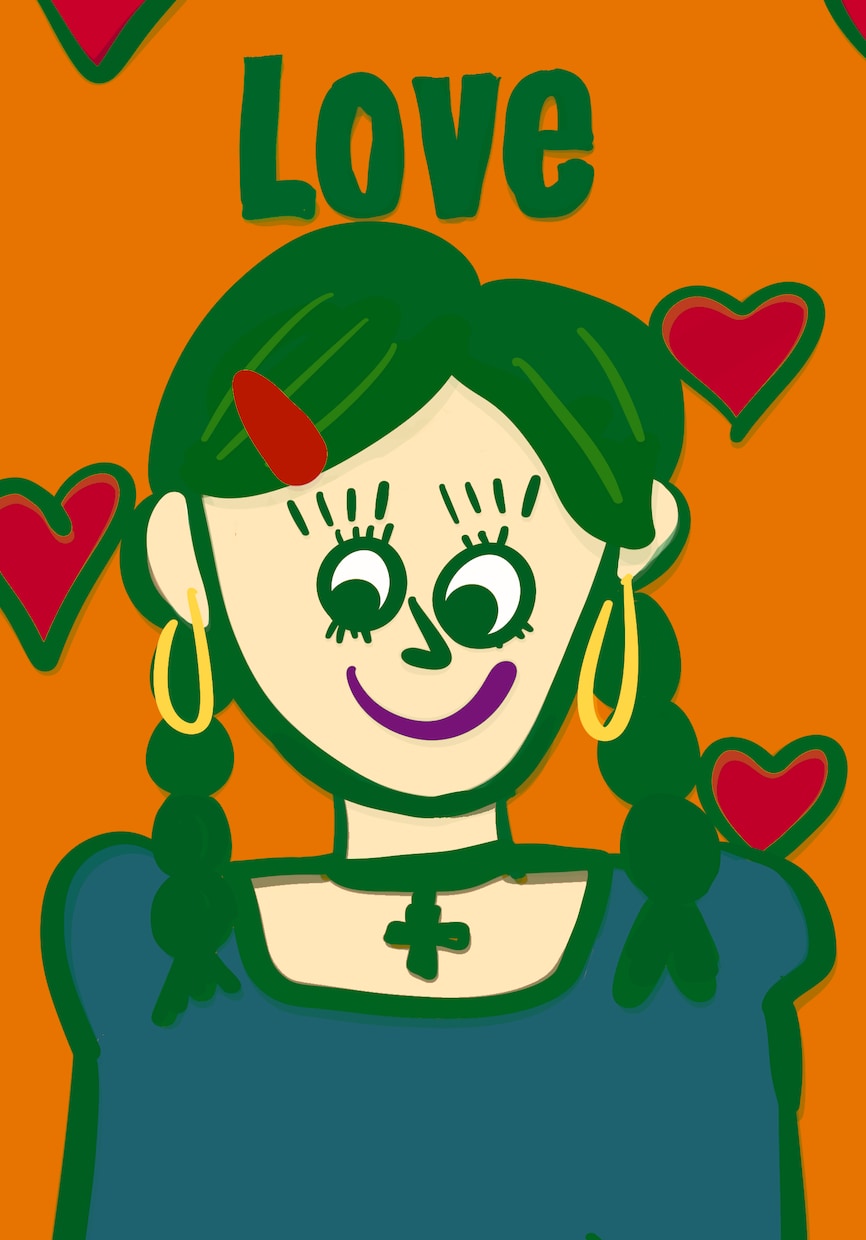 個性的でカラフルなSNSアイコンを描きます あなたらしさを、ちょっとへんてこでかわいいイラストに！ イメージ3