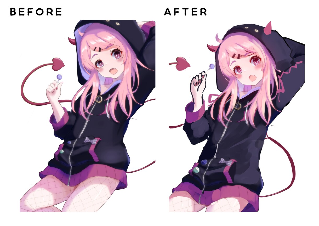 イラスト添削お受けします 貴方の画力向上のお手伝いに、是非なんでもお聞きください！ イメージ6