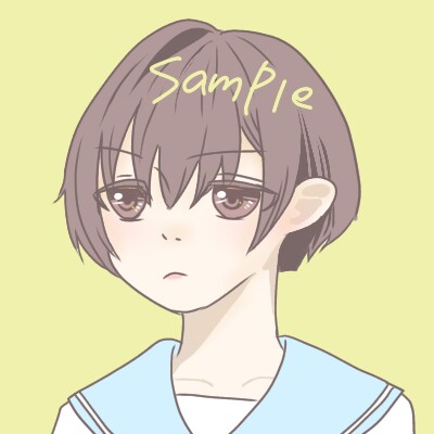 かわいいSNSアイコン作成します デザイン科卒業の私がアイコン描きます！ イメージ3