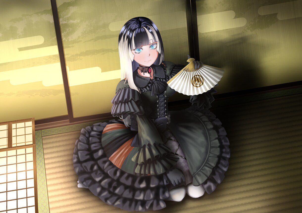一枚絵、全身立ち絵キャラを描きます SNS、立ち絵、表紙、観賞用などご希望をかなえます イメージ5