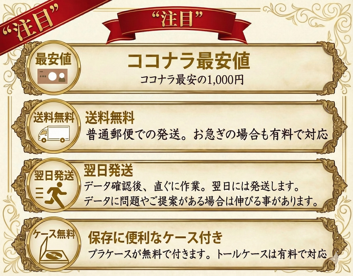 お急ぎの方の間に合わせます 今、通信障害中のギガファイル便を使いません！お急ぎはこちら イメージ2