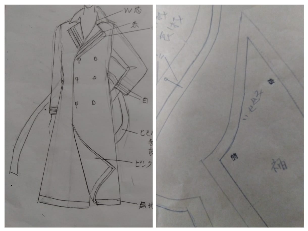 御希望デザインの型紙（パターン）作製致します ご希望のレディース.メンズ.ベビー.チャイルド、バック型紙 イメージ8
