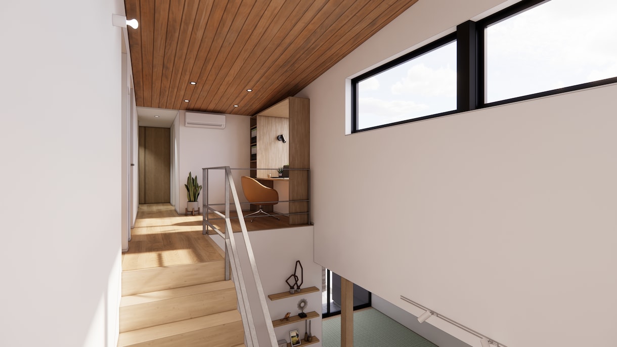 建築パースから8秒動画を作成します -AIを用いて動きのあるパースを作ります- イメージ1