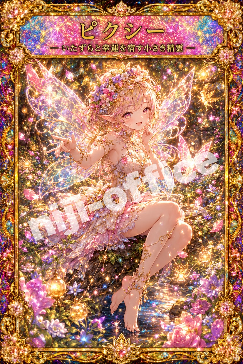 精霊妖精ガチャ｜霊視で貴方の自然霊を鑑定します 願いは隠して叶う！霊視で引き当てる自然霊お守り イメージ3