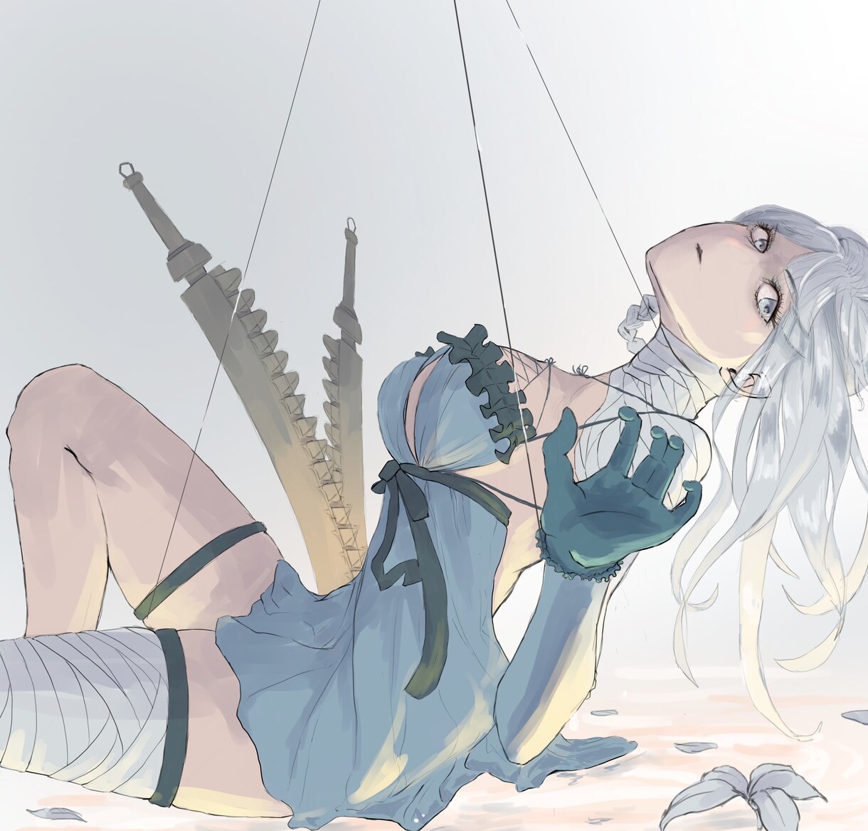 アイコンや一枚絵◎華のあるイラストをお描きします YouTube・同人作品・PBW・うちの子など　商用利用OK イメージ7