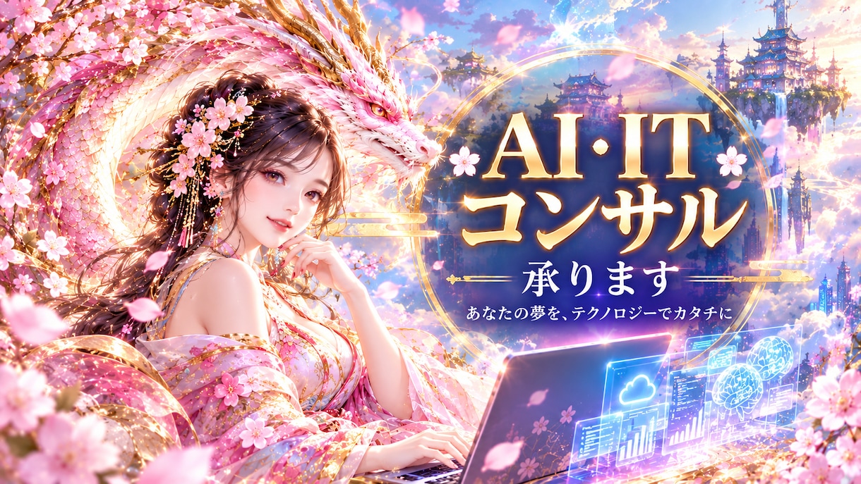 初心者歓迎　IT・AIコンサル承ります 丁寧に優しく知識のシェアをします イメージ1