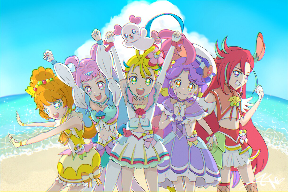 クールで少しレトロなアニメ塗りイラストを制作します イラストを使用したポスター、チラシを制作したい方におすすめ！ イメージ7