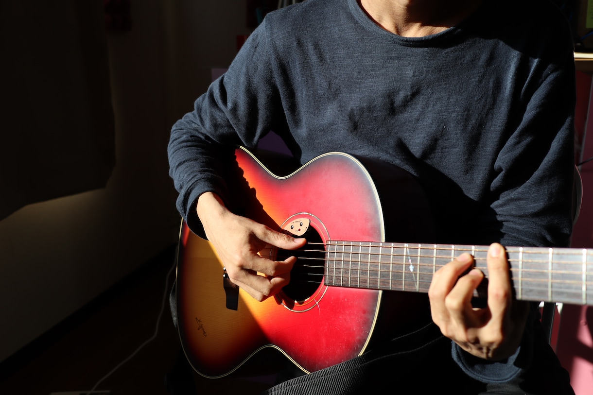 アコースティックギター伴奏します 歌の動画投稿、練習したいなという方へ生演奏伴奏音源作成します イメージ1