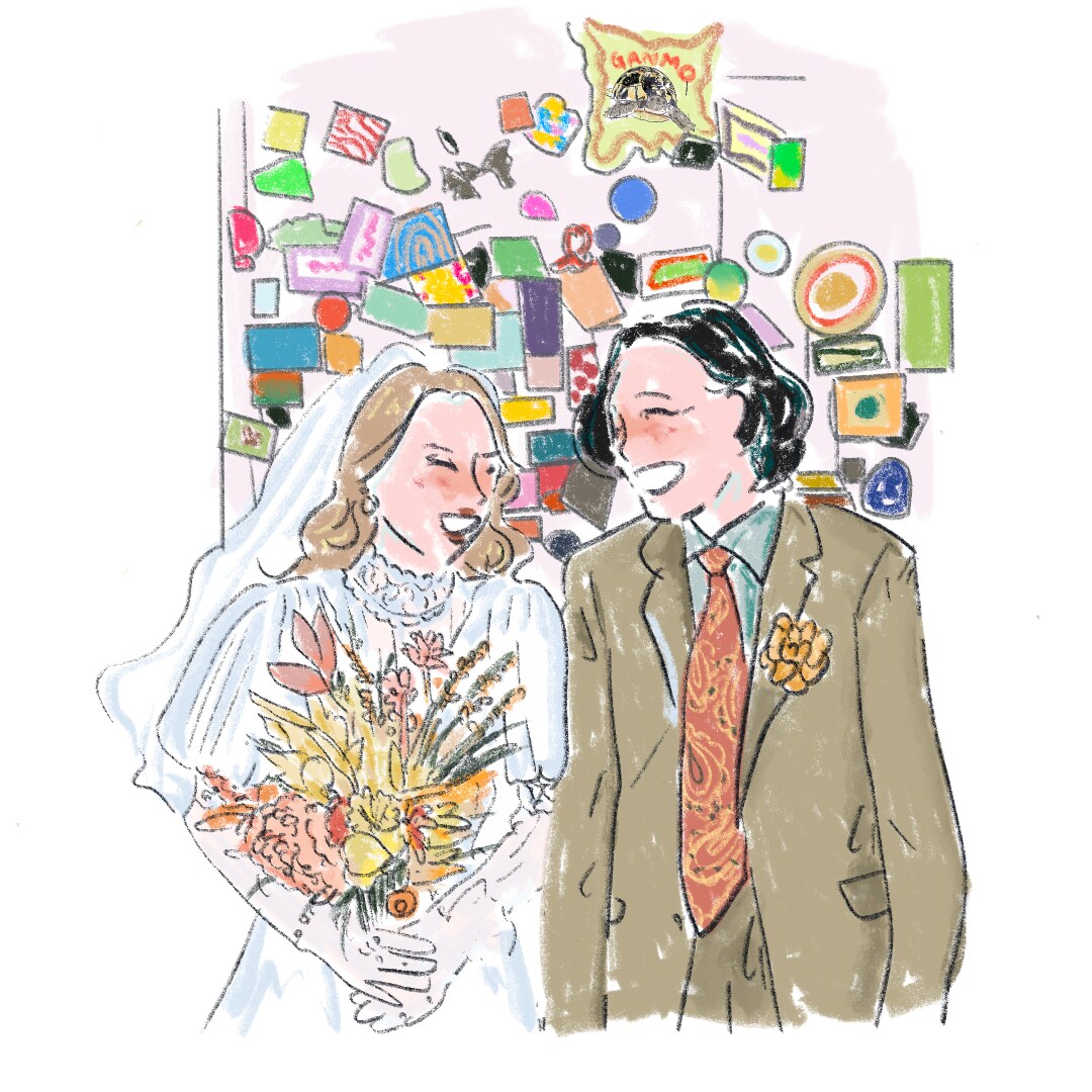 オーダーメイドのお洒落ウェルカムボード描きます 式の準備の〝ワクワク期間〟お手伝い致します！❤︎ イメージ1