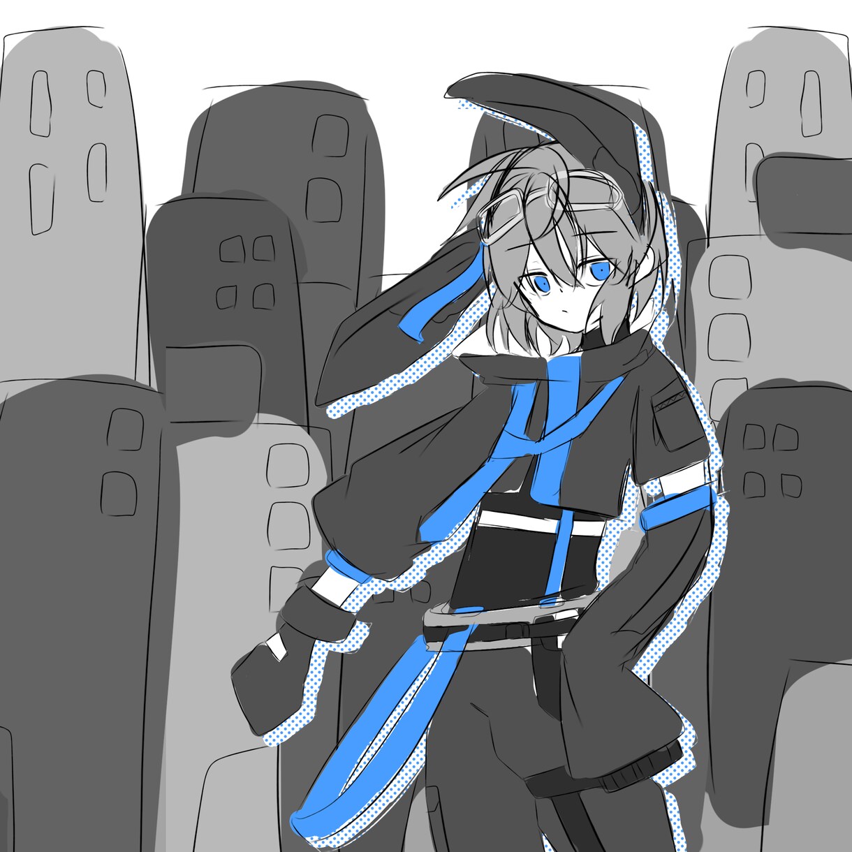 オリジナルキャラクターのイラストをお描きします 既存のキャラクターでは味わえないようなキャラクターを作ります イメージ3