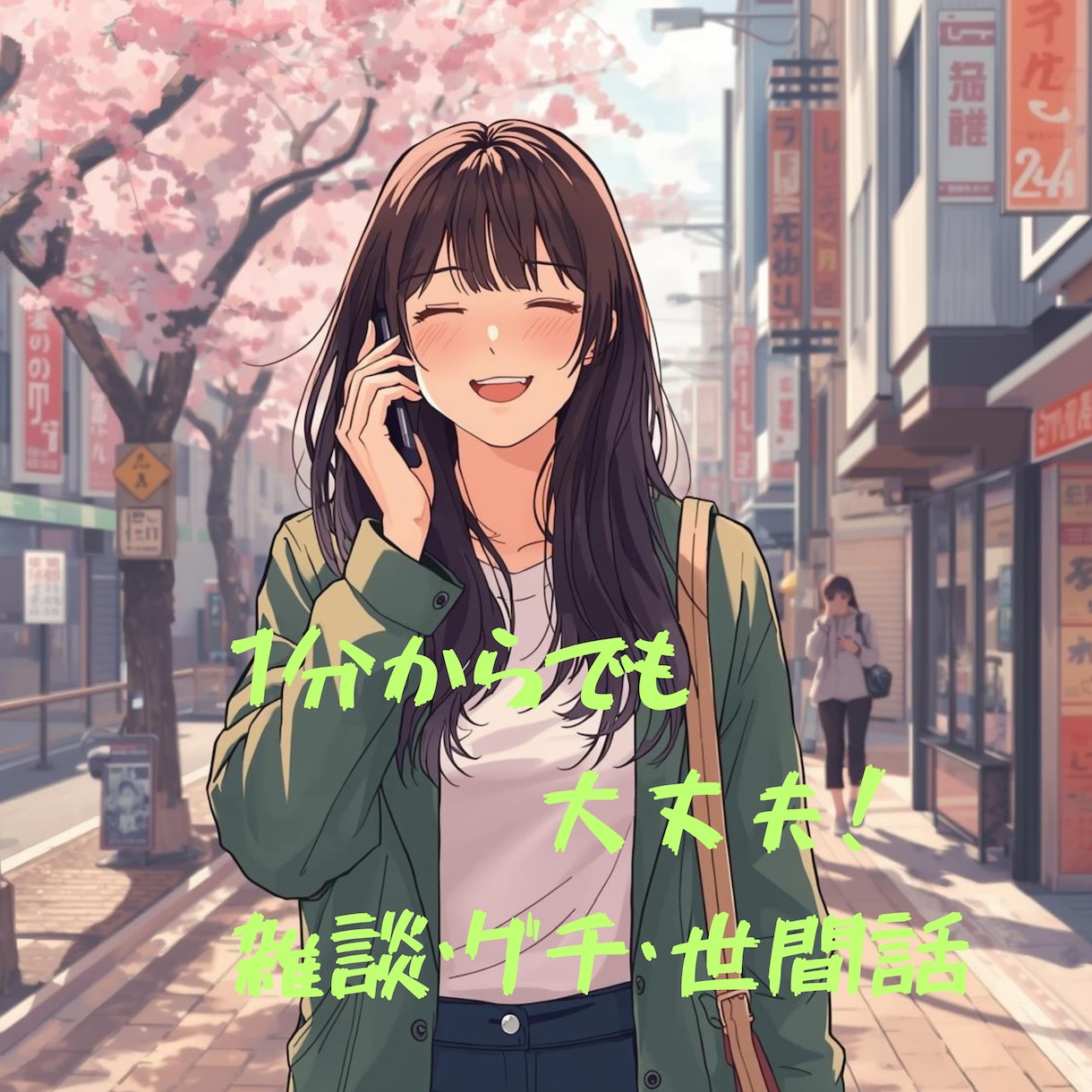 まずは1分からでも！お話うかがいます 雑談、話し相手、仕事、嫁姑、ご近所問題、親子関係、子育て不安 イメージ1
