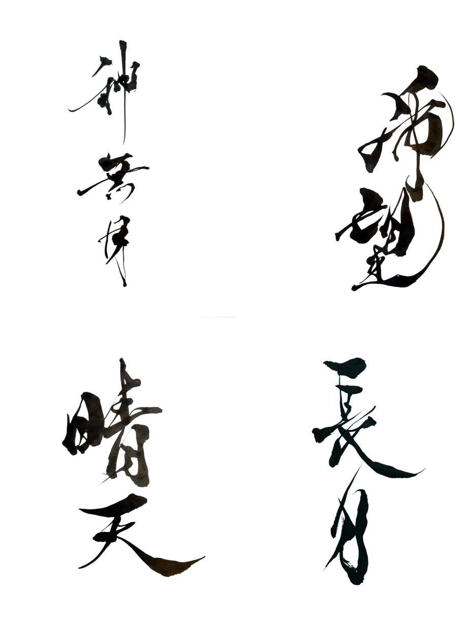 様々な用途に似合わせた筆文字/前衛書を書きます 大切な場所に添える文字や前衛書を丹精込めて書きます イメージ9