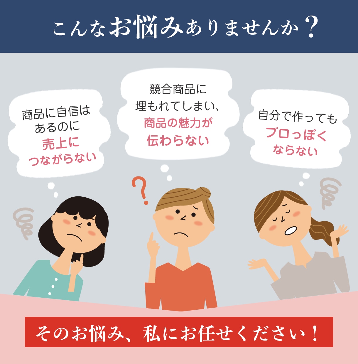 40代女性に刺さる！売れるEC商品画像を制作します 購買心理を知る元営業が設計｜1枚3,000円・修正無制限! イメージ2