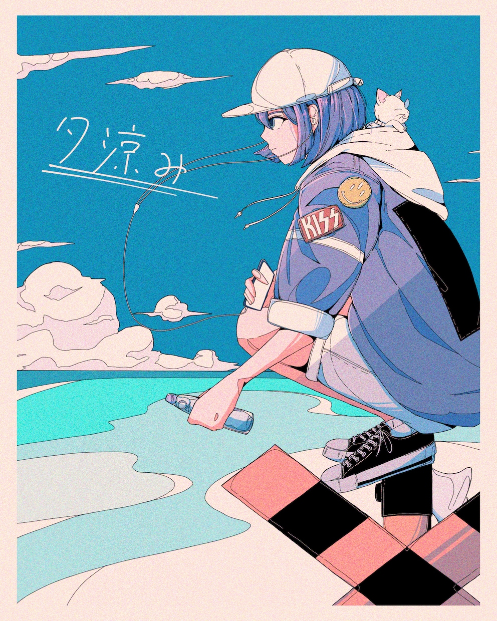 ジャケ写、MVにも！爽やかイラスト描きます SNS１万人超！売れるMVや表紙、ジャケ写何でも対応します イメージ8
