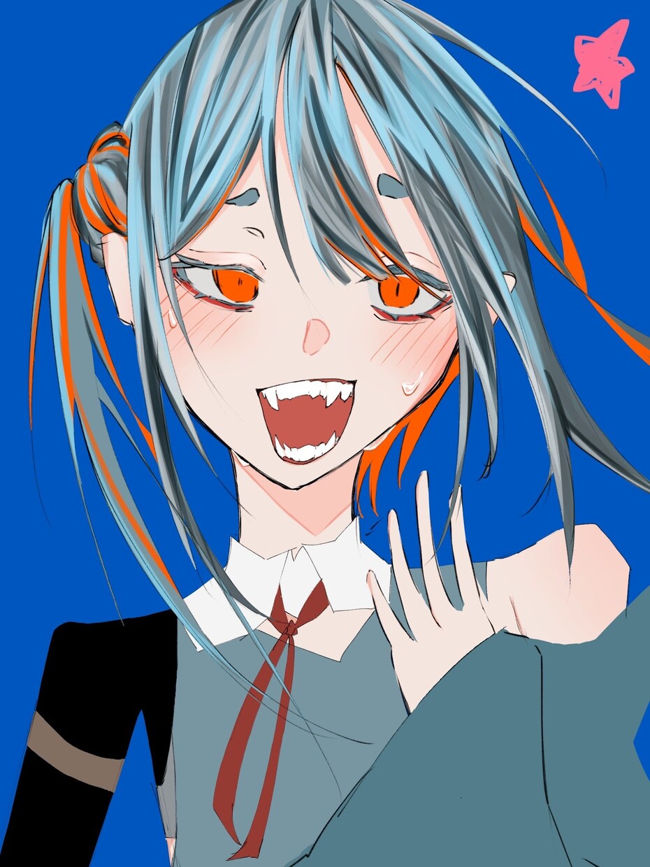 厚塗り！キャラクターイラスト描きます かわいい女の子から暗めのイラストも！ご要望にお応えします！！ イメージ4