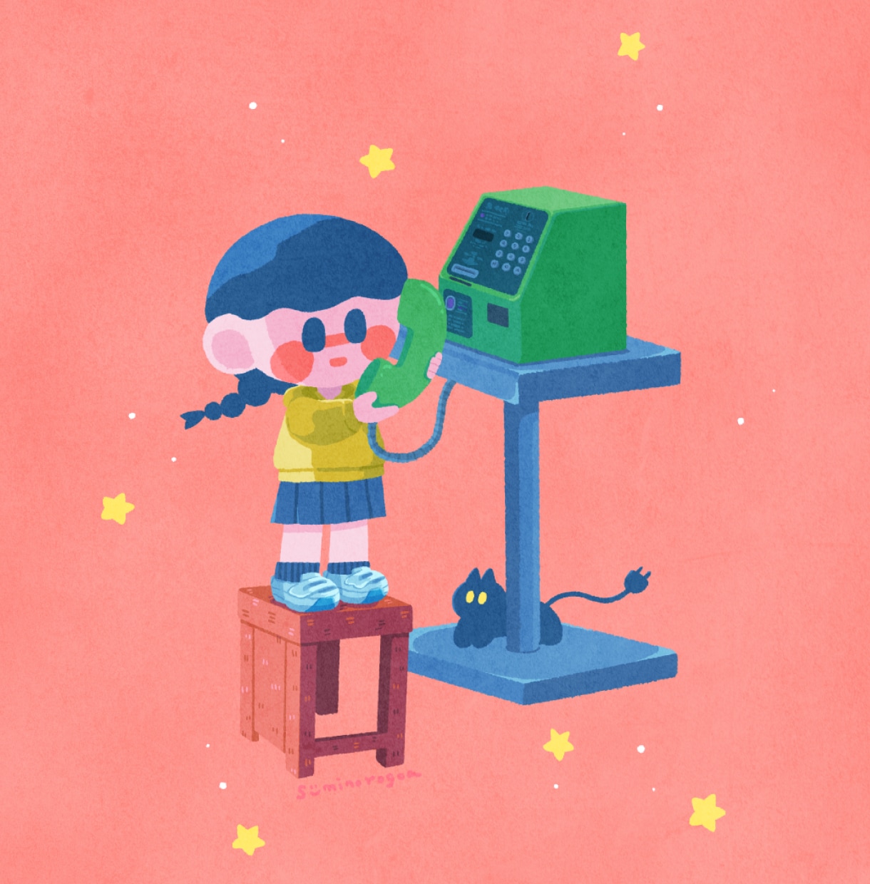 背景込みの絵本調のゆるくカラフルなイラスト描きます MV・キービジュ・商品などに｜背景あり・キャラクターのみなど イメージ3