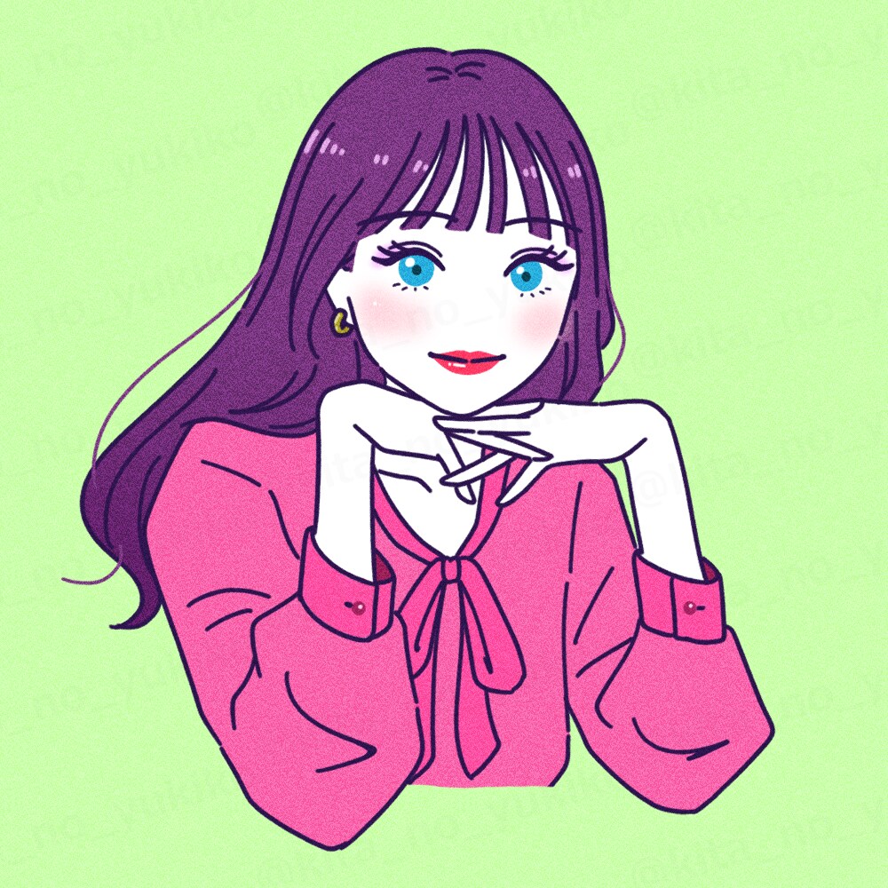 商用利用可◎お洒落で可愛いイラストを描きます ポーズ指定可、アイテム1つまで料金内！おまかせも承ります イメージ1