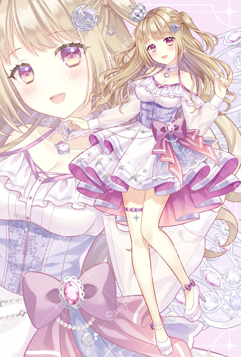 企業実績あり！オリジナルの立ち絵をお描きします TRPGやゲームや動画のキャラクターデザインをしてほしい方に イメージ1