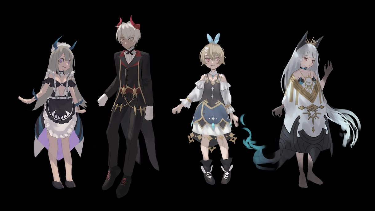 ご要望に沿ったイラストを制作いたします キャラデザやアイコン、1枚イラストなど幅広くお受け致します イメージ8