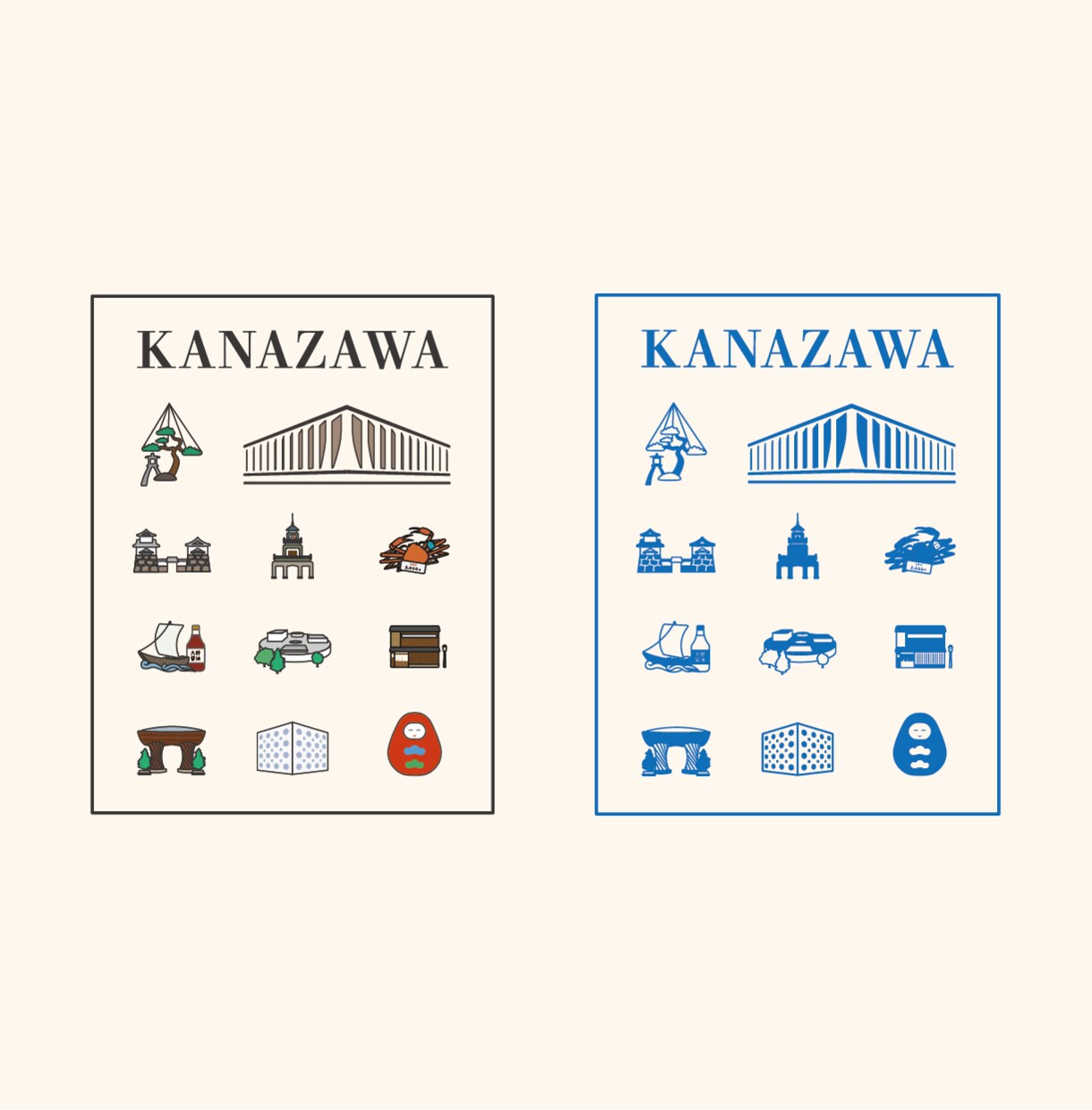 観光地・ランドマークのアイコン風イラストを描きます シンプルで伝わりやすい、地図や観光案内に使える建物イラスト イメージ3