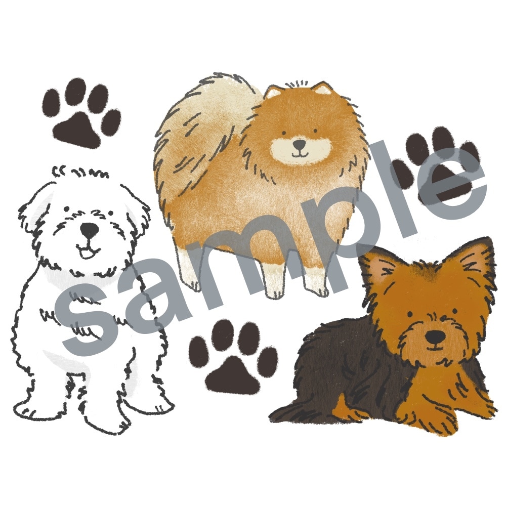 シンプルなカットイラストお描きします 。ひと、動物、小物可愛い素材イラスト対応致します！ イメージ2